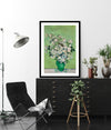 Roses by Vincent van Gogh - Vintage Floral Art Prints - van Gogh Artwork by The Good Poster Company