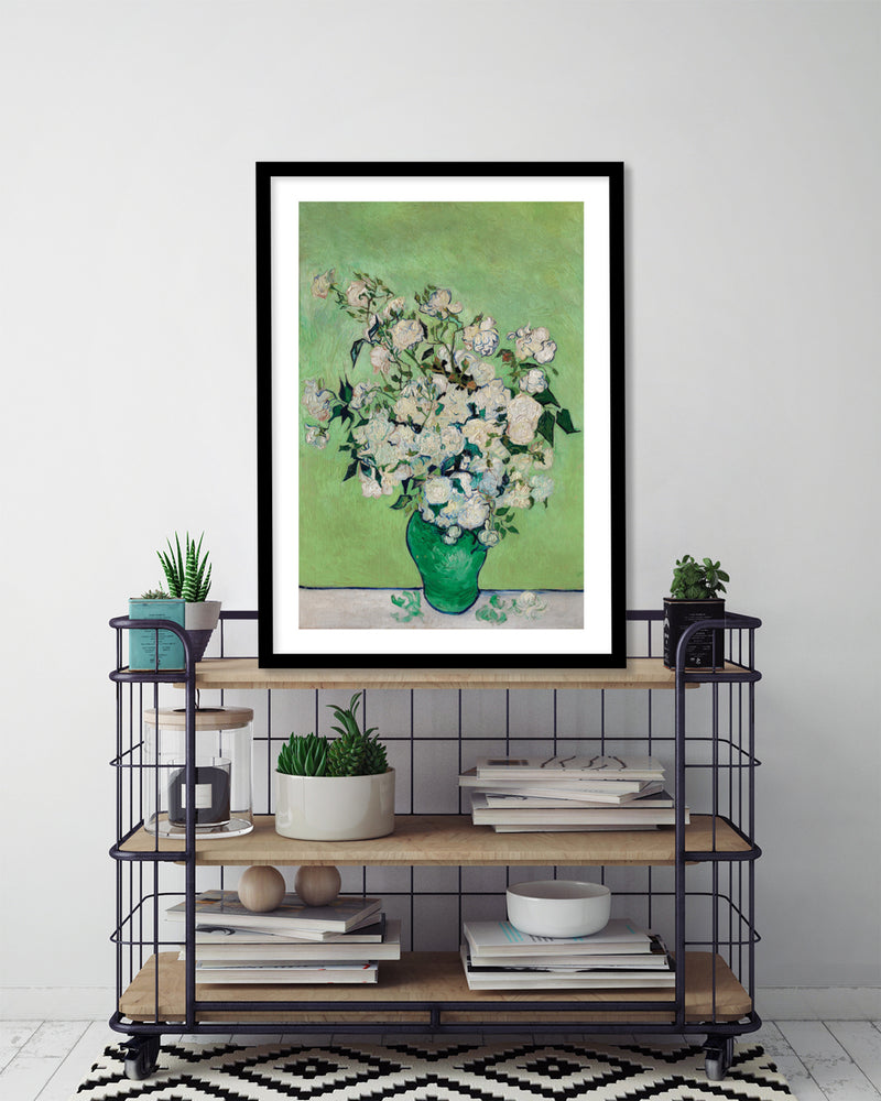 Roses by Vincent van Gogh - Vintage Floral Art Prints - van Gogh Artwork by The Good Poster Company