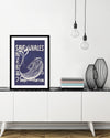 Save the Whales by Vint Lawrence - Vintage Advertising Poster - The Good Poster Company