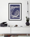 Save the Whales by Vint Lawrence - Vintage Advertising Poster - The Good Poster Company
