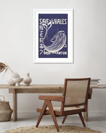 Save the Whales by Vint Lawrence - Vintage Advertising Poster - The Good Poster Company