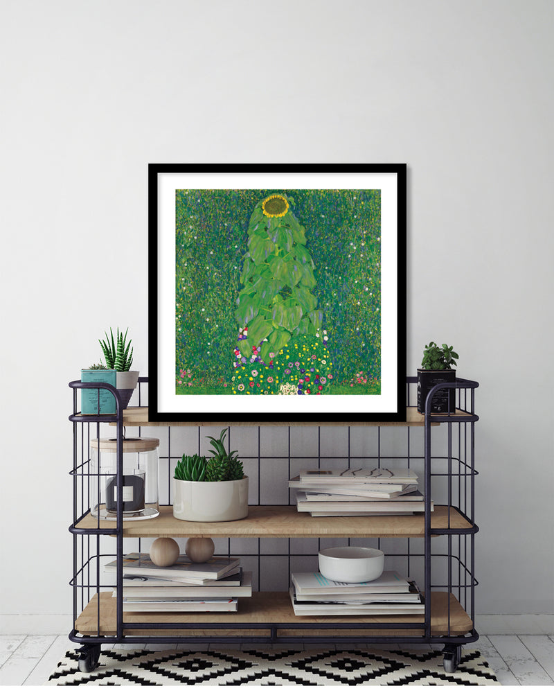 Sonnenblume Art Print by Gustav Klimt - Botanical Artwork at The Good Poster Company