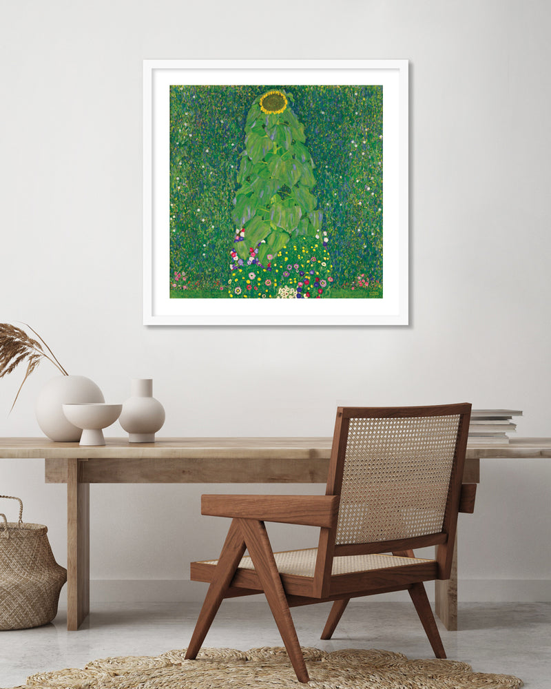 Sonnenblume Art Print by Gustav Klimt - Botanical Artwork at The Good Poster Company