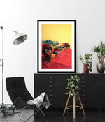 Speed Artwork - Vintage Racing Car Illustration - Children's Bedroom Art - The Good Poster Company