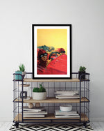 Speed Artwork - Vintage Racing Car Illustration - Children's Bedroom Art - The Good Poster Company