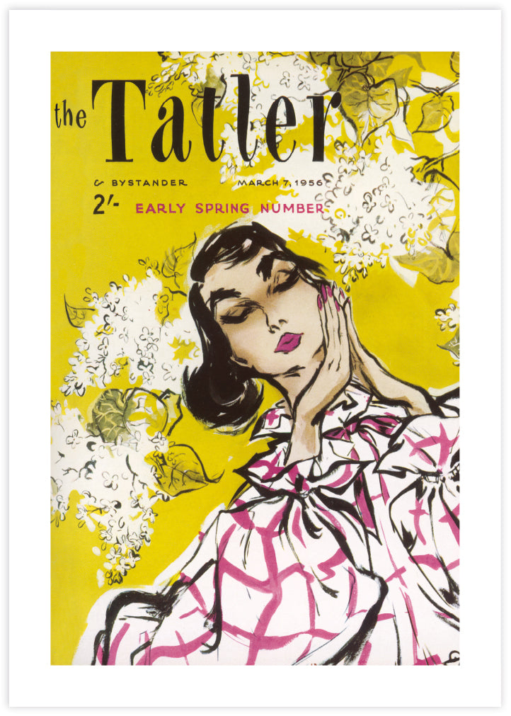 Tatler Early Spring Number Art Print - Vintage Fashion Artwork - The Good Poster Company