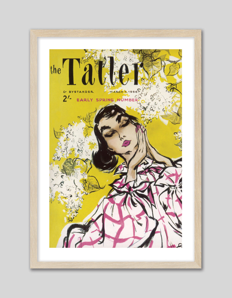 Tatler Early Spring Number Art Print - Vintage Fashion Artwork - The Good Poster Company