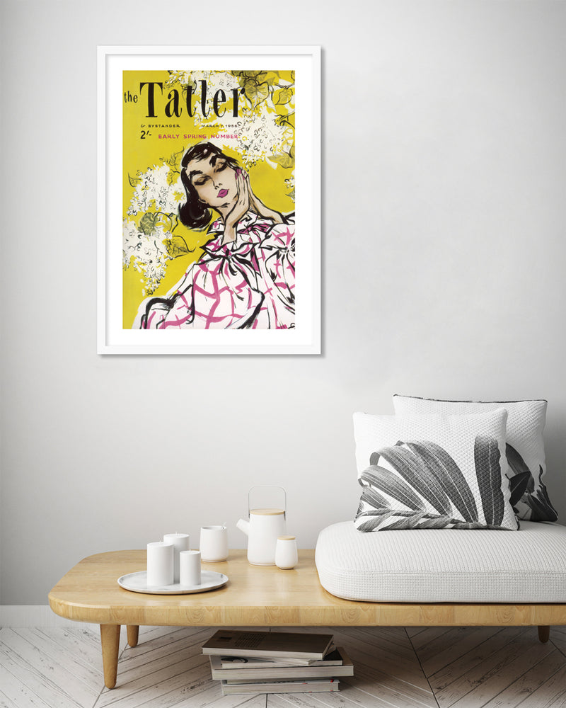 Tatler Early Spring Number Art Print - Vintage Fashion Artwork - The Good Poster Company