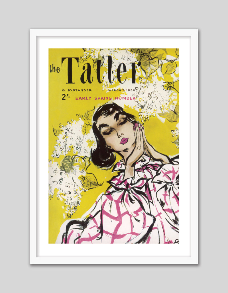 Tatler Early Spring Number Art Print - Vintage Fashion Artwork - The Good Poster Company