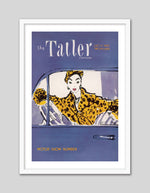 Tatler Motorshow Number 1956 - Vintage Fashion Art Prints - The Good Poster Company