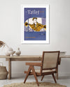 Tatler Motorshow Number 1956 - Vintage Fashion Art Prints - The Good Poster Company