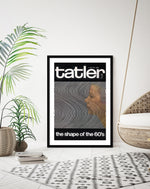 Tatler The Shape of the 60's Magazine Cover Art - Vintage Fashion Art Prints - The Good Poster Company