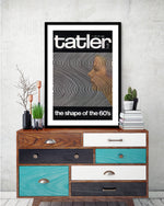 Tatler The Shape of the 60's Magazine Cover Art - Vintage Fashion Art Prints - The Good Poster Company