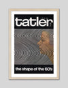 Tatler The Shape of the 60's Magazine Cover Art - Vintage Fashion Art Prints - The Good Poster Company