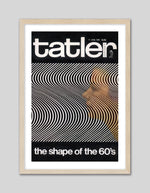 Tatler The Shape of the 60's Magazine Cover Art - Vintage Fashion Art Prints - The Good Poster Company