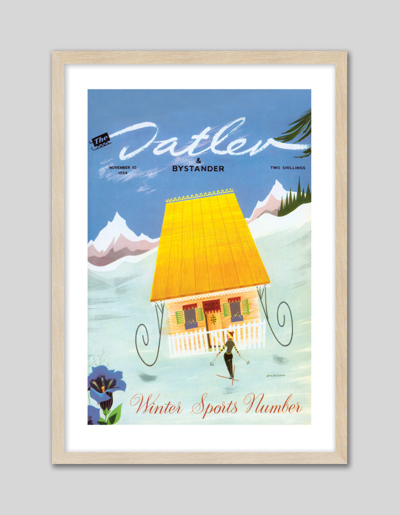 Tatler Sports Number Art Print - Vintage Artwork - Fashion Art Prints by The Good Poster Company