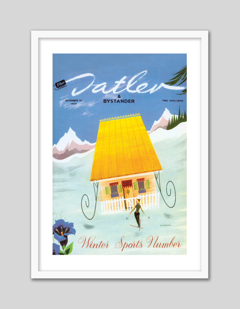 Tatler Sports Number Art Print - Vintage Artwork - Fashion Art Prints by The Good Poster Company