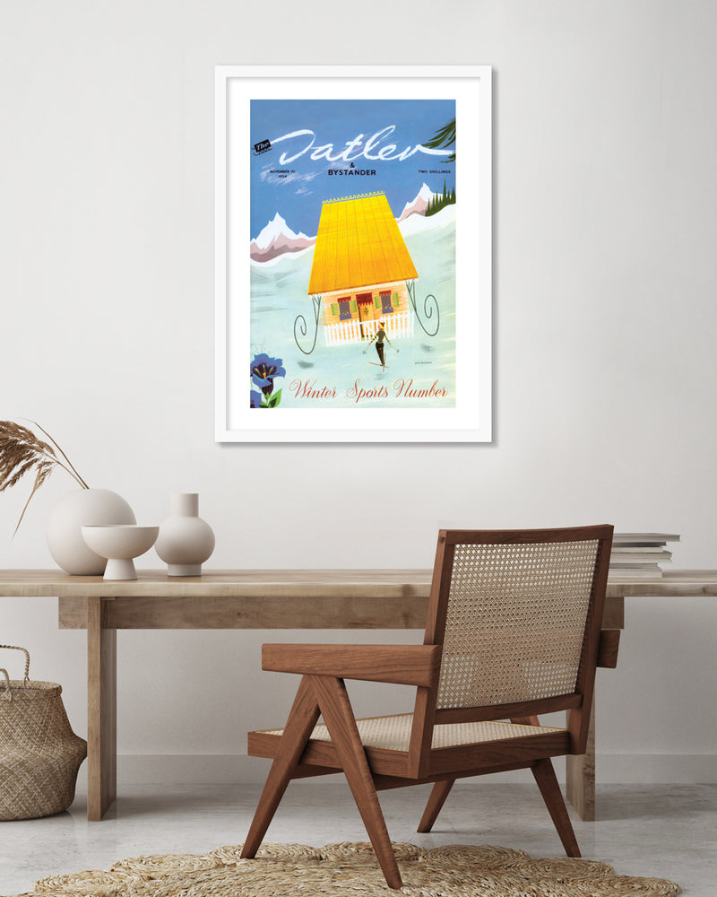 Tatler Sports Number Art Print - Vintage Artwork - Fashion Art Prints by The Good Poster Company
