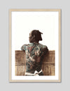 Tattooed Japanese Man Art Print - Vintage Japanese Artwork - The Good Poster Company