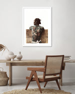 Tattooed Japanese Man Art Print - Vintage Japanese Artwork - The Good Poster Company