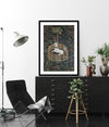 The Unicorn in Captivity Art Print - Vintage Floral Artworks by The Good Poster Company