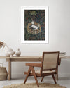 The Unicorn in Captivity Art Print - Vintage Floral Artworks by The Good Poster Company