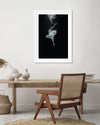 Contemporary Underwater Ballerina Art Print | Black and White Art by The Good Poster Company
