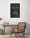 Vespa Patent Art Print | Black and White Art | The Good Poster Company