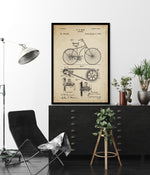 Vintage Bicycle Patent Art Print | Patent Artwork  | The Good Poster Company