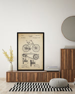 Vintage Bicycle Patent Art Print | Patent Artwork  | The Good Poster Company