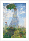 Woman with a Parasol by Claude Monet - Famous Vintage Art Prints - Pop Culture Art by The Good Poster Company