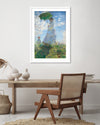 Woman with a Parasol by Claude Monet - Famous Vintage Art Prints - Pop Culture Art by The Good Poster Company