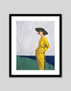 Print 1993 Black Frame Contemporary Art Print by Alexander Grahovsky