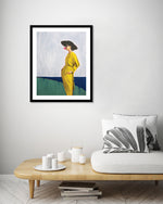 Print 1993 Black Frame Contemporary Art Print by Alexander Grahovsky