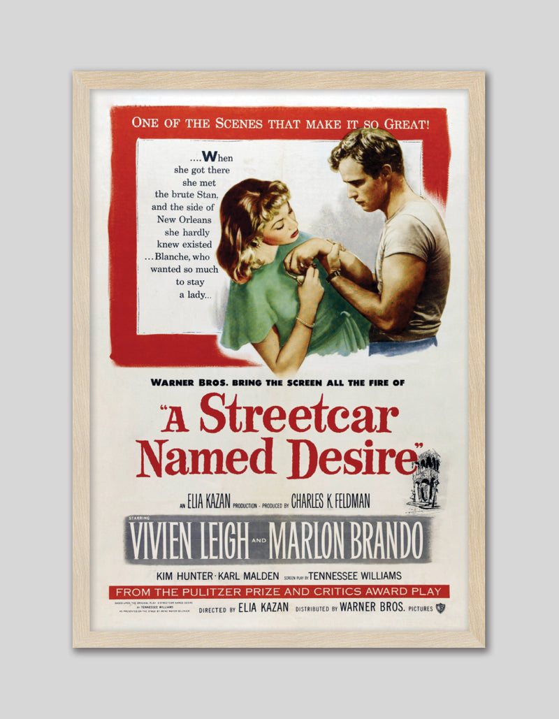 A Streetcar Named Desire Movie Poster | Movie Posters NZ | Smash Crab NZ