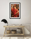 A Vision of Fiammetta Art Print by Dante Gabriel Rossetti