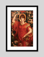 A Vision of Fiammetta Art Print by Dante Gabriel Rossetti
