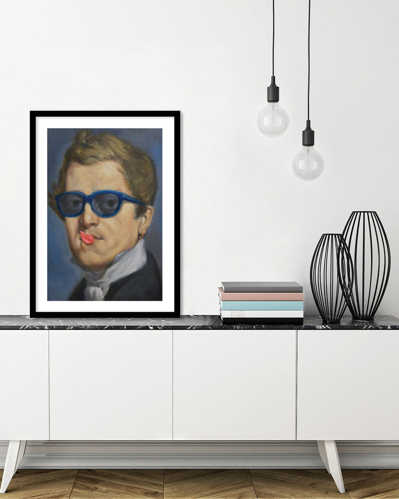 Nicolas Ingres by Alexander Grahovsky | Contemporary Art Print | Popular Art NZ | The Good Poster Co.