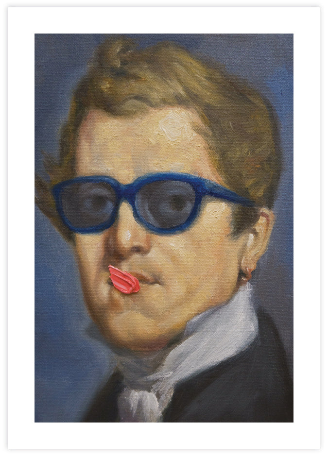 Nicolas Ingres by Alexander Grahovsky | Contemporary Art Print | Popular Art NZ | The Good Poster Co.