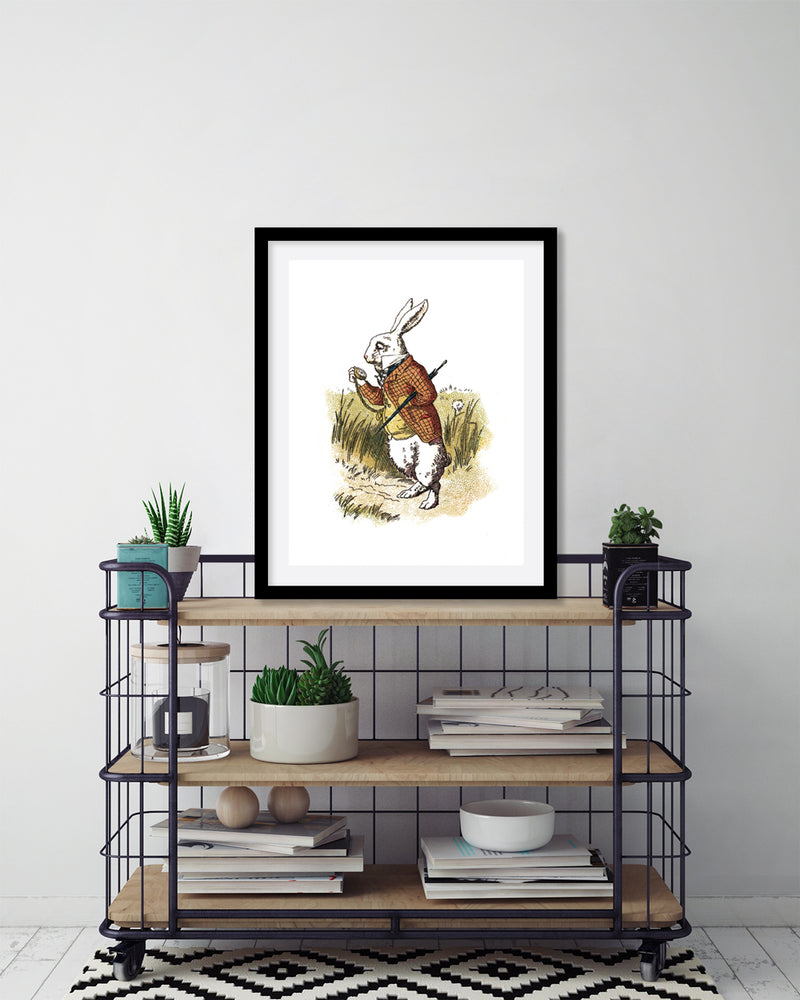 Running out of Time by John Tenniel | Vintage Alice In Wonderland Art | The Good Poster Co.