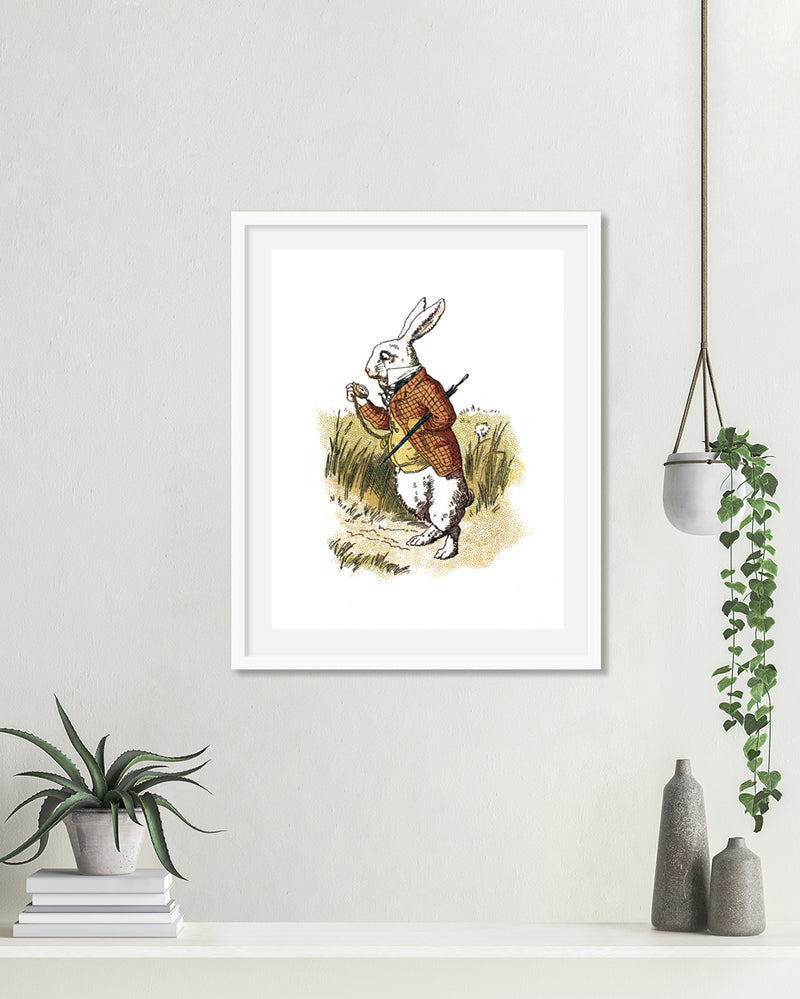 Running out of Time by John Tenniel | Vintage Alice In Wonderland Art | The Good Poster Co.