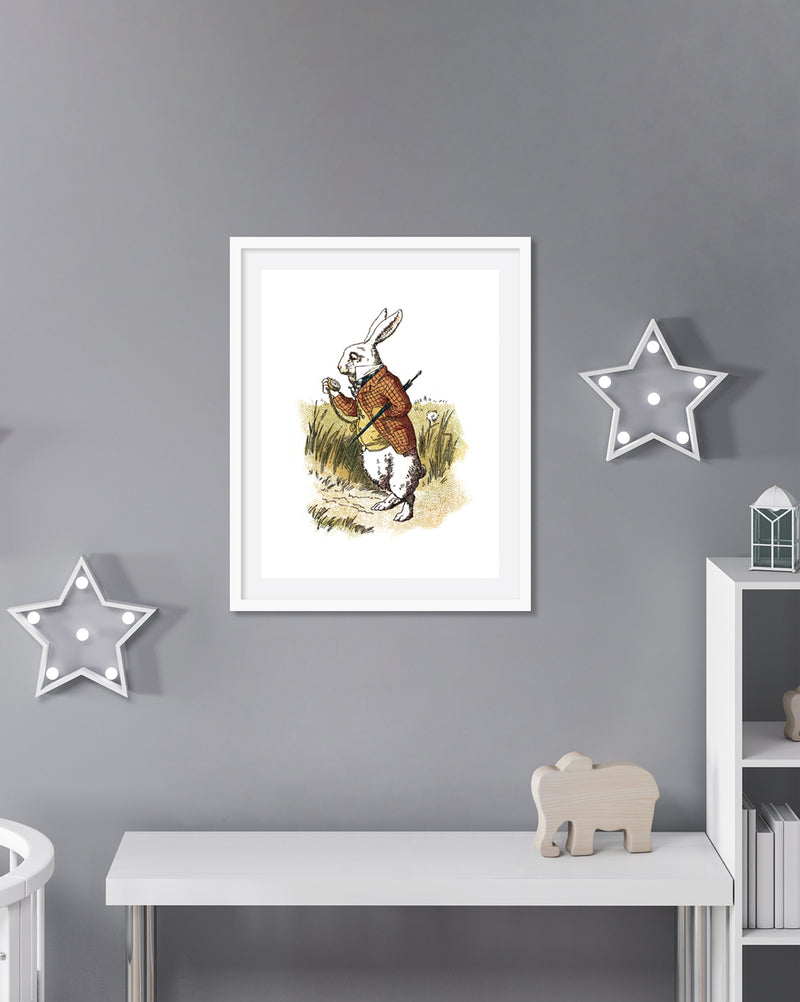 Running out of Time by John Tenniel | Vintage Alice In Wonderland Art | The Good Poster Co.