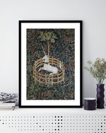 The Unicorn in Captivity Art Print by Anonymous | Vintage Poster Art | The Good Poster Co.