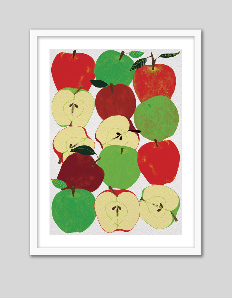 Apple Harvest Art Print by Leanne Simpson