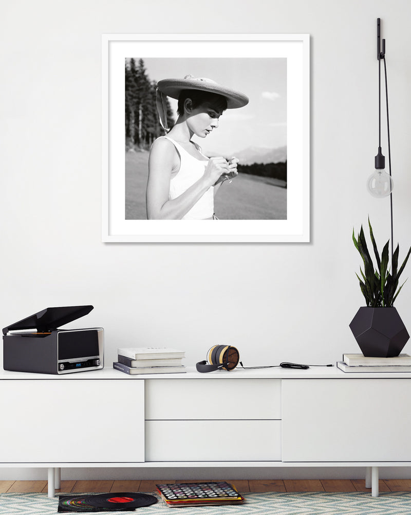 Audrey Hepburn Art | Famous Black and White Art NZ | Photography Art | The Good Poster Co.