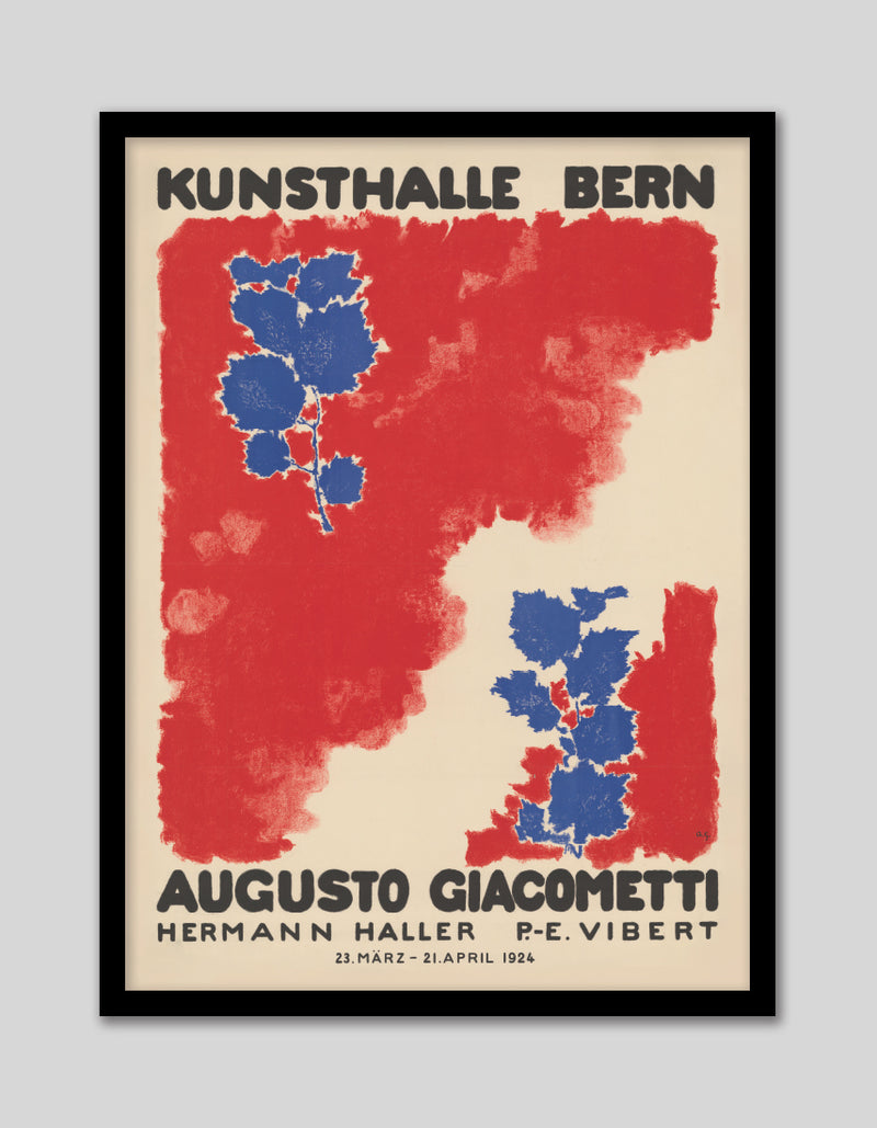 Kunsthalle Bern Art Print by Augusto Giacometti  | Vintage Poster Art | The Good Poster Co.
