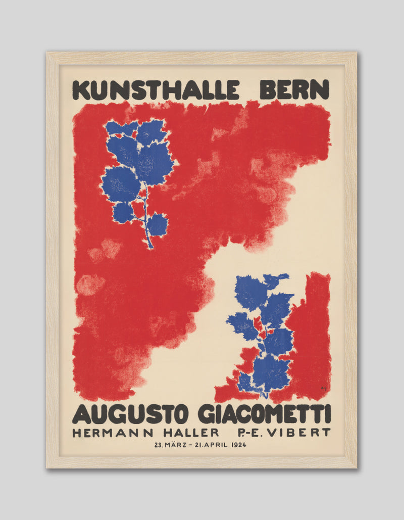 Kunsthalle Bern Art Print by Augusto Giacometti  | Vintage Poster Art | The Good Poster Co.