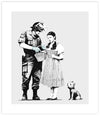 Stop and Search Art Print by Banksy