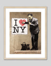 I Love New York Art Print by Banksy | Street Art Posters | Banksy Art NZ | The Good Poster Co.