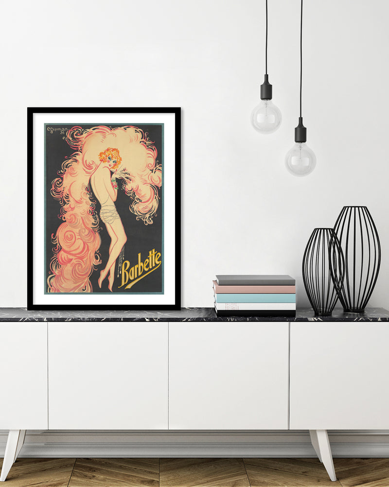 Barbette by Charles Gesmar | Vintage Poster Art | The Good Poster Co.